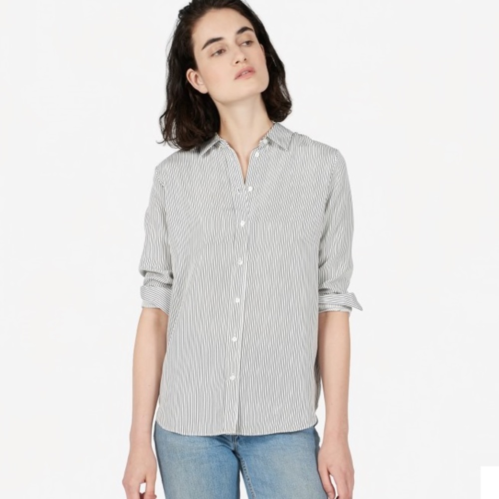 Everlane Relaxed Silk Shirt